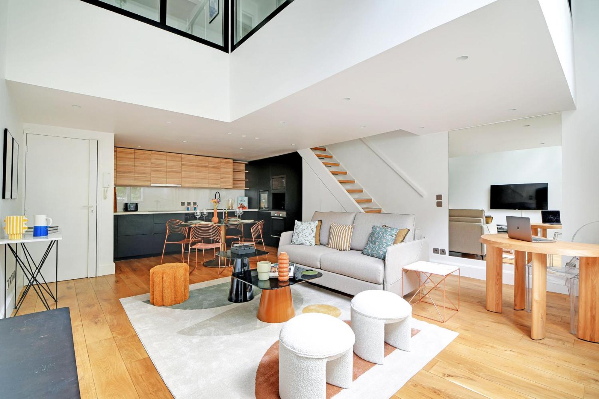 巴黎Amazing Loft 2Br - Eiffel Tower公寓 外观 照片