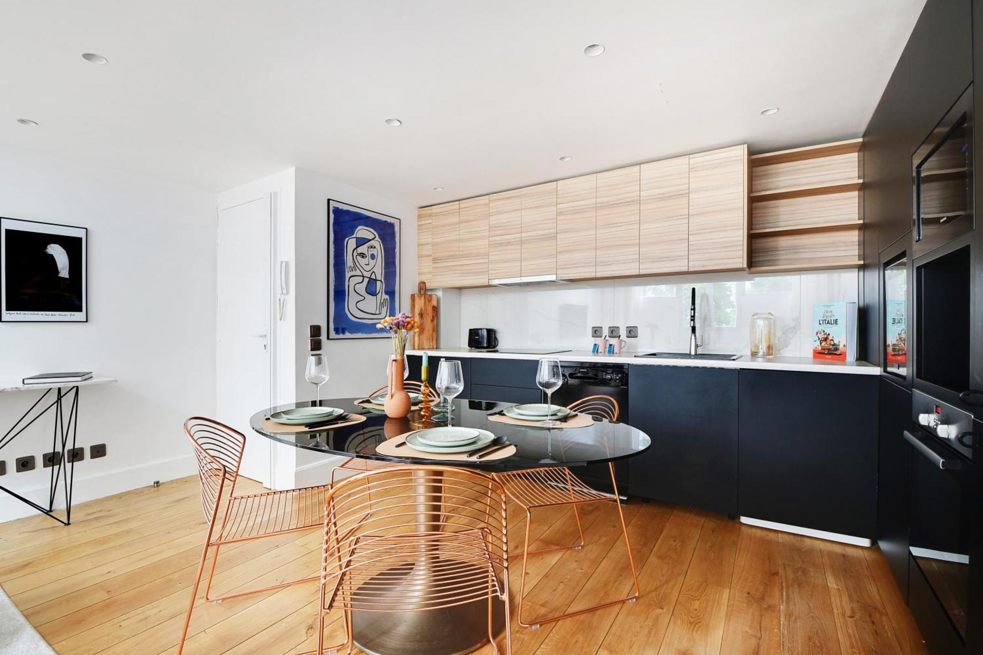 巴黎Amazing Loft 2Br - Eiffel Tower公寓 外观 照片